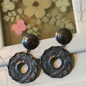 Pewter earrings